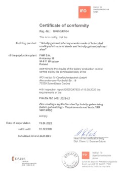 ISO 1461 Wrocław