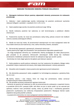 General terms and conditions of delivery and sale